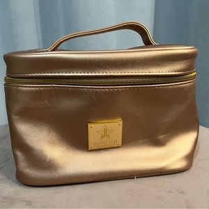 Gold Jeffrey Star Makeup Bag